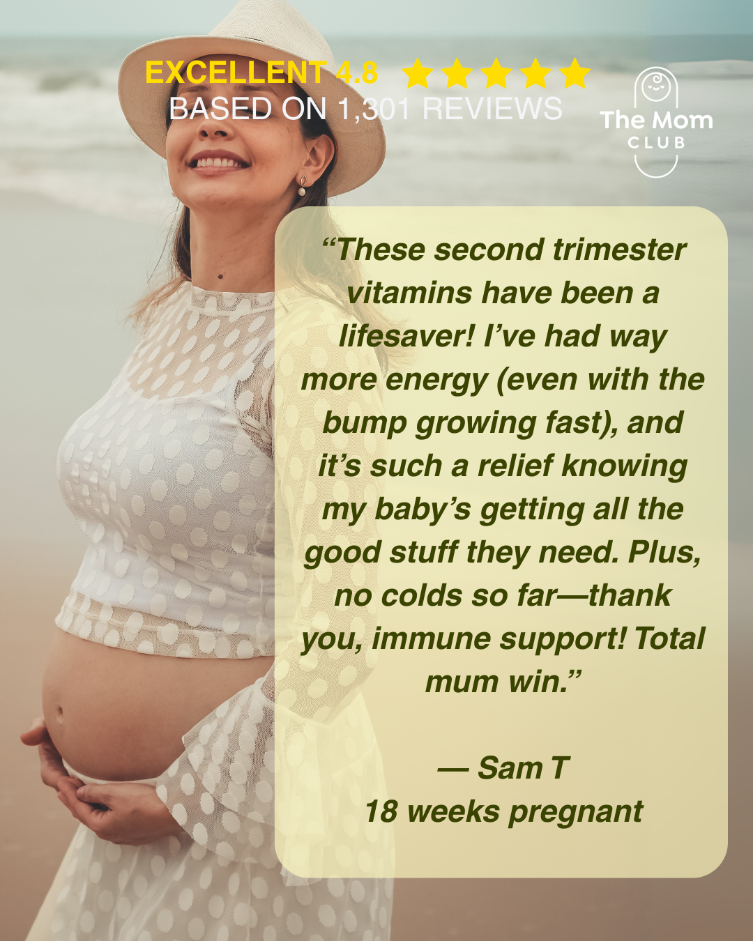 2nd Trimester Support – Energy, Immunity & Baby Growth
