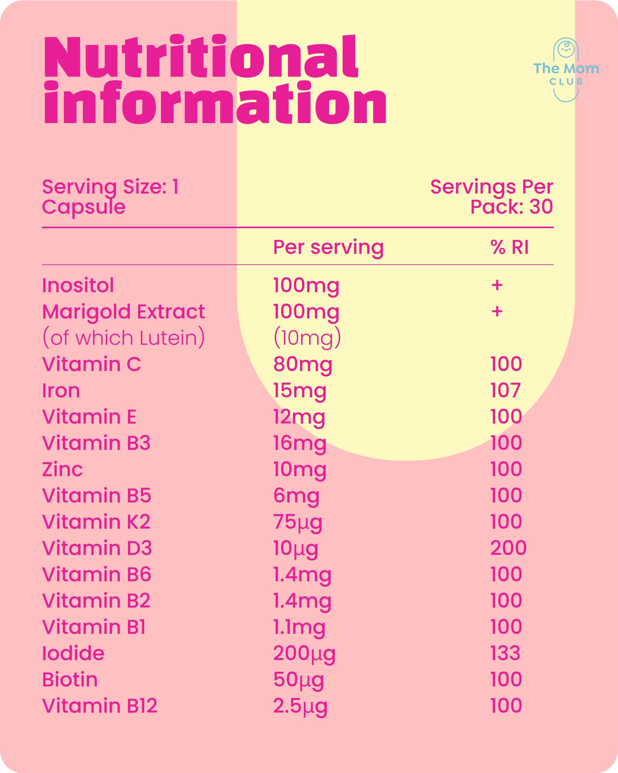 2nd Trimester Support – Energy, Immunity & Baby Growth