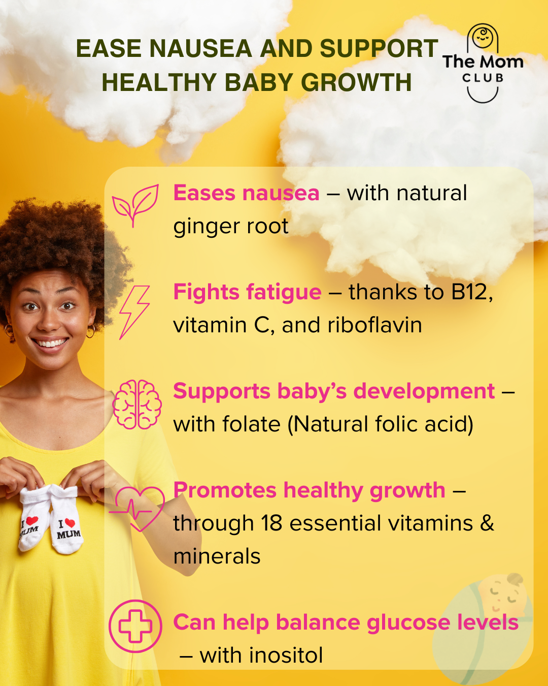 1st Trimester Essentials – Ease Nausea & Support Growth