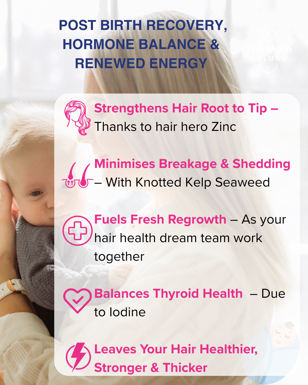 Postnatal Hair Support – Strengthen, Regrow, Restore
