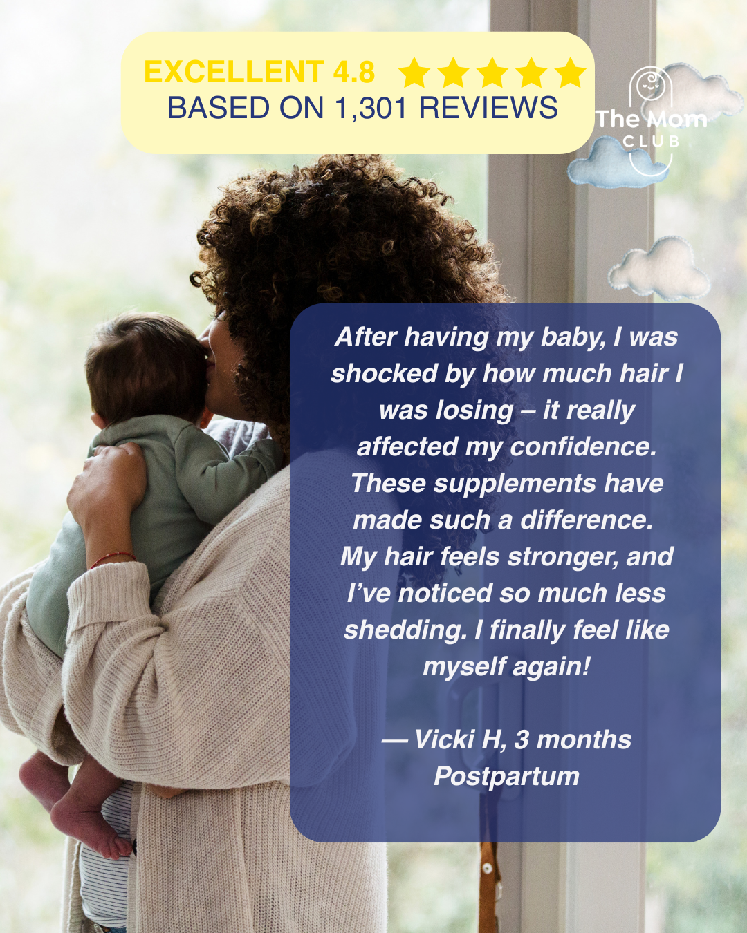 Postnatal Hair Support – Strengthen, Regrow, Restore